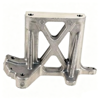Support de moteur en aluminium moulé au sable pour fonderie OEM, base de moteur EV à scan inversé pour petites séries