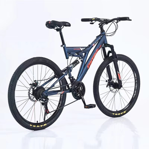 Vendita all'ingrosso 26 \ "<span class=keywords><strong>a</strong></span> 21 velocità forcella in acciaio <span class=keywords><strong>a</strong></span> sospensione completa <span class=keywords><strong>a</strong></span> velocità variabile per adulti <span class=keywords><strong>Mountain</strong></span> Bike - Product Image 5