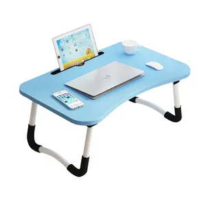 Ayarlanabilir dizüstü yatak masası taşınabilir dizüstü standı okuma tutucu ile büyük soğutma fanı ve Mouse Pad dizüstü bilgisayar tepsisi ayaklı masa