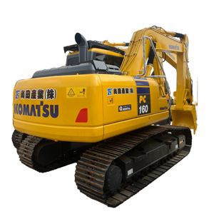 Moteur et boîte de vitesses d'excavatrice Komatsu PC160 de 16 tonnes, modèle 2023, utilisés pour la construction, équipement japonais d'occasion, testé et inspecté. - Product Image 1