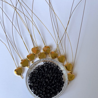 Vente en gros d'accessoires pour extensions capillaires : Outil de pose de micro-anneaux en métal doré durable avec logo personnalisé, pour boucles et micro-anneaux