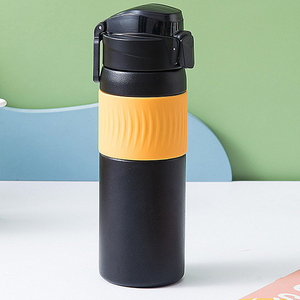 Vaso Térmico con Tapa de Acero Inoxidable 316 para Café, Tazas de Viaje Metálicas para Oficina - Product Image 6