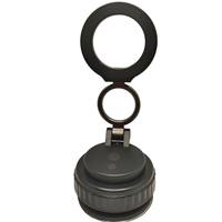 Support magnétique pour téléphone, rotation à 360 degrés, base à ventouse flexible pour tableau de bord de voiture, pare-brise, ajustement universel 4''-7''