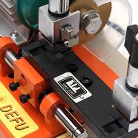 Machine à découper les clés horizontale 238BS, double tête, pour la duplication de clés de voiture, outils et équipement de serrurier
