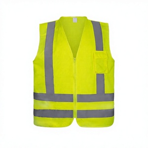 เสื้อกั๊กนิรภัยสะท้อนแสงกันน้ำมาตรฐาน ANSI Class 1 พร้อมไฟ LED  โลโก้สั่งทำได้ วัสดุโพลีเอสเตอร์ - Product Image 2