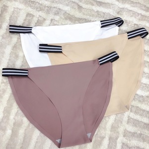 FINETOO, nuevo diseño, bragas sin costuras para mujer, <span class=keywords><strong>calzoncillos</strong></span> sexys de seda helada, ropa interior suave cómoda para mujer, <span class=keywords><strong>calzoncillos</strong></span> femeninos - Product Image 5