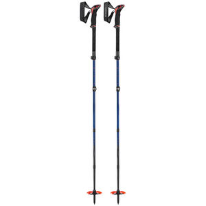 Bâtons <span class=keywords><strong>de</strong></span> <span class=keywords><strong>ski</strong></span> télescopiques réglables HONOR en <span class=keywords><strong>carbone</strong></span> ultra-léger, 110-130 cm, sangle <span class=keywords><strong>de</strong></span> poignet rembourrée réglable, poignée antidérapante, vitesse - Product Image 3