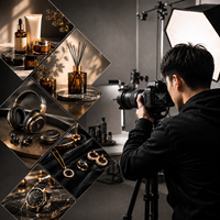 Photographie Commerciale Axée sur le ROI pour les Annonces AMZ – 15 Ans d'Expérience, Conception de Studio, Contenu A+, Vidéo 4K Haut de Gamme pour SP, EB, ET, TT, IG
