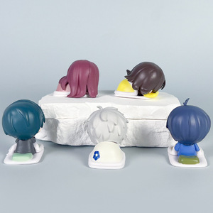 Set de 5 Figuras de Anime Japonés con Diseños Nuevos, Figuras de Acción de Anime Blu Lock, Versión Q, Isagi Yoichi, <span class=keywords><strong>Bachira</strong></span> <span class=keywords><strong>Meguru</strong></span>, Juguetes Coleccionables - Product Image 4