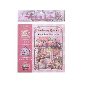 Autocollants pour scrapbooking, série Dreamland, style Instagram, écrits à la main, autocollants brillants autocollants pour découpe de film, vernis brillant - Product Image 1