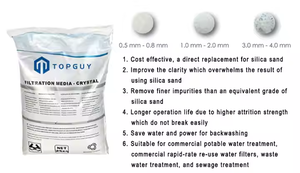 Medios de Vidrio Reciclado de Primera Calidad |   Filtro de <span class=keywords><strong>Arena</strong></span> de Alto Flujo de Repuesto para Piscinas Públicas de Gran Escala y Tratamiento de Agua Industrial - Product Image 4