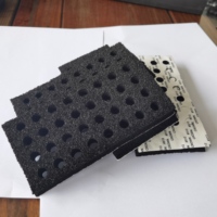 Mousses de caoutchouc élastiques Kuliwei en EPDM à cellules ouvertes interconnectées, résistantes aux intempéries, pour amortissement industriel