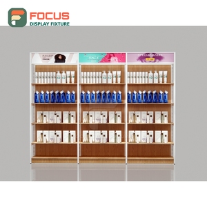 Luxury Human Hair Display Counter Glass Showcase Drawer Integrated Shelf Display Counter Cabinet - Product Image 2