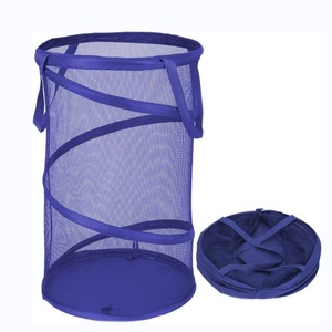 Cesto de Ropa Plegable de Malla con Asas de Fácil Apertura, Diseño Pop-Up, Ideal para Viajes, Compatible con Bolsas, para Uso en Baño y Armario - Product Image 2