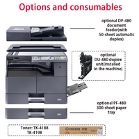 Nouvelles imprimantes laser mini A3 A4 Kyocera TASKalfa MZ2101, photocopieur monochrome Kyocera, machine à copier, mini photocopieur