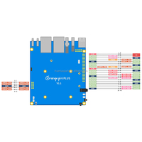 Carte de développement Orange Pi 6 Plus 64G 32G 16G, puissance de calcul IA de 45 TOPS, processeur 12 cœurs CD8160, Orange Pi 6 Plus 16 Go 32 Go 64 Go