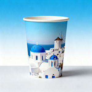 Chất lượng hàng đầu lớp không biến dạng mịn đường viền chống giật gân không đánh dấu chống ẩm Cốc Giấy dùng một lần - Product Image 1