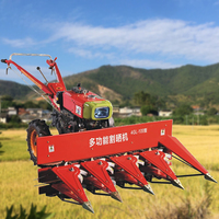 Venta caliente Tractor Montado Manual Reaper Cabezal de corte Mini Cosechadora DE TRIGO Cortador de arroz Reaper