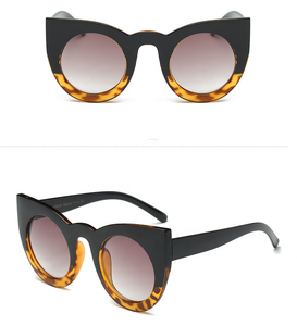 <span class=keywords><strong>Amazon</strong></span> Venta caliente es nuevo estilo europeo redondo marco grande <span class=keywords><strong>gafas</strong></span> de sol ojo de gato personalidad <span class=keywords><strong>gafas</strong></span> de sol - Product Image 3