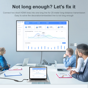 Mindpure <span class=keywords><strong>90</strong></span> độ <span class=keywords><strong>Adapter</strong></span> Trái Phải góc khuỷu tay thiết kế nam nữ mở rộng Extender nối cho HDMI TV máy tính xách tay thương hiệu mới - Product Image 2