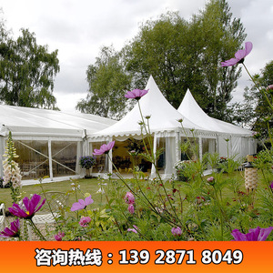 Wedding Party Tent Aluminum Alloy Frame 15m 18m 20m 21m <b>25m</b> 30m 40m 50m Size Outdoor Event Shelter Windproof Waterproof - Product Image 5