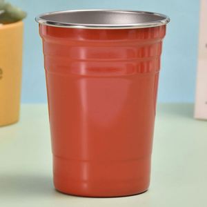 Gobelet isotherme à double paroi en acier inoxydable de luxe avec logo personnalisé imprimé, avec cordon, 500 ml, pour cadeaux d'affaires - Product Image 3