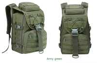 Sac à dos tactique durable 900D pour hommes, sac à dos de camouflage extérieur imperméable personnalisé avec système Molle pour la randonnée et la chasse