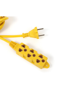 Câble d'extension électrique robuste de 15 m (50 pieds) pour appareils ménagers, 15 A, 125 V, 12/3 AWG, avec mise à la terre, flexible, pour intérieur et extérieur - Product Image 5