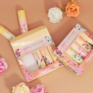 Набор для губ по оптовой цене – матовая помада и бальзам для губ с индивидуальным логотипом, разноцветный, для повседневного использования, от поставщика - Product Image 2