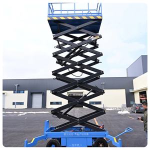 Mobil elektrikli makaslı kaldırma serisi 10m 12m 4m 6m küçük kaldırma platformları - Product Image 1