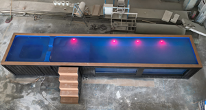 Piscinas en contenedores, piscinas elevadas de 40 pies en contenedores con ventanas - Product Image 6