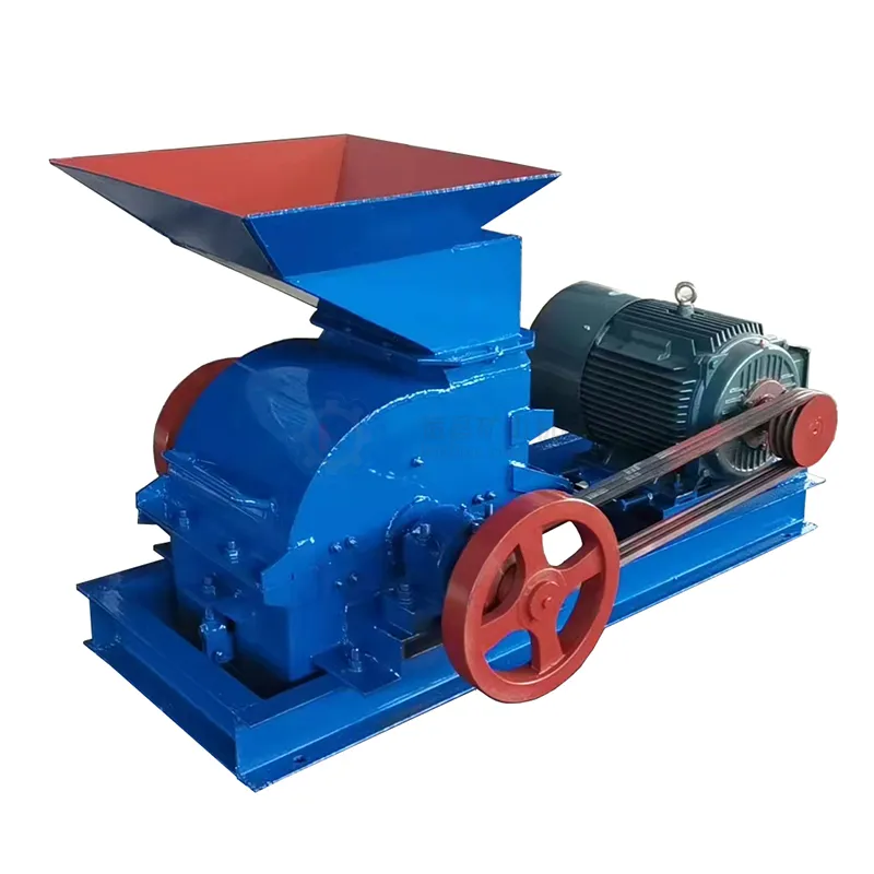 China Gold Mining Equipment Steinbrech maschine mit Dieseil Motor Hammer Mill Gold Crusher