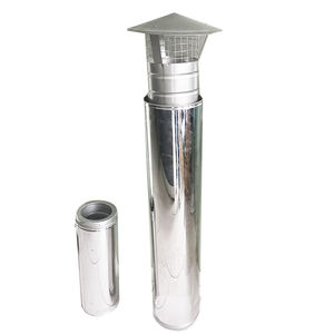 Заводская OEM стальная труба дровяная печь из нержавеющей стали дымоходная труба - Product Image 2