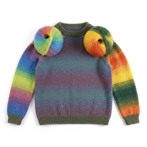 Achetez des pelotes <span class=keywords><strong>de</strong></span> <span class=keywords><strong>laine</strong></span> arc-en-ciel teintes Charmkey <span class=keywords><strong>de</strong></span> Nouvelle-Zélande, 100% <span class=keywords><strong>laine</strong></span> <span class=keywords><strong>de</strong></span> mouton pour le tricot, vente en gros - Product Image 3