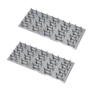 Connecteur industriel réglable en métal pour bois, pour la construction de poutres de toit et de treillis, support triangulaire simple face, plaques de fixation polies - Product Image 4