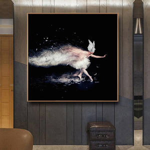 Ruicheng usine personnalisé encadré mur Art abstrait <span class=keywords><strong>aquarelle</strong></span> peinture de <span class=keywords><strong>fleurs</strong></span> pour la décoration intérieure en gros - Product Image 6