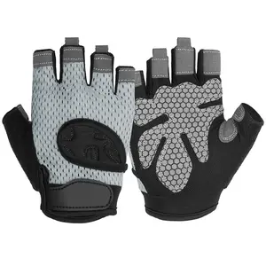 Famous Anti Slip Workout Weight Lifting Fiftness Half Finger Gym Training Gloves