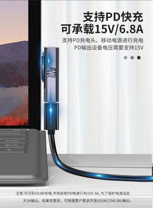 Câble de charge femelle de type C 102W pour <span class=keywords><strong>Surface</strong></span> <span class=keywords><strong>Pro</strong></span> <span class=keywords><strong>Surface</strong></span> Book 3 Adaptateur USB <span class=keywords><strong>Alimentation</strong></span> pour ordinateur portable - Product Image 6