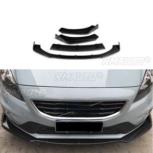 <b>For</b> Volvo V40 <b>Car</b> Front Bumper Lip Splitter <b>Diffuser</b> Spoiler <b>For</b> Volvo V40 2013-2017 Bumper Guard Protector <b>Car</b> Accessories - Product Image 1