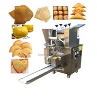 Máquina de empanadas de samosa plegable, máquina automática para hacer empanadas de carne, pelmeni ruso, popular, precio