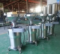 Broyeur commercial automatique de soja 0.75 KW Gelée de tofu au lait de soja Peau de tofu Fabrication de feuilles de tofu-Machines de traitement des produits à base de haricots