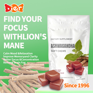 Kẹo bán buôn nhãn tùy chỉnh nhà máy bán hàng trực tiếp của ashmarandha Gummy chế độ ăn uống bổ sung đường miễn phí không có tác dụng phụ bất lợi - Product Image 4