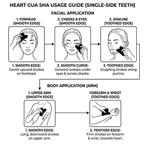 Nouveautés : Outil de massage facial Gua Sha en jade naturel et cornaline rouge Heisenberg, ODM OEM, anti-âge, raffermissant <span class=keywords><strong>visage</strong></span>/yeux, anti-rides - Product Image 6