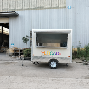 Factory Direct Custom Mobile Food Trailer, Rust-Resistant Aluminum Food Kiosk for Candy, Chips and Street Food - Product Image 2