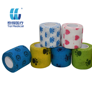 10cm vật nuôi không dệt tự dính cố kết Băng Breathable linh hoạt căng Bọc cổ tay ngón tay mắt cá chân Viện trợ đầu tiên unisex 4.5m - Product Image 3