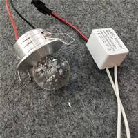 Mini spot lumineux led encastrable pour le plafond, avec ouverture de 3w, 3,5 cm, 35mm, mini spot, lumière Anti-éblouissement, idéal pour une vitrine