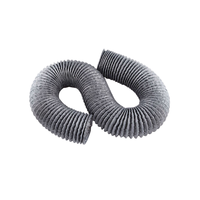 Tuyau flexible en PVC isolé résistant à la chaleur pour climatiseur conduit de ventilation extérieur chambre hôtel sous-sol