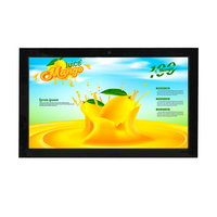 Layar Totem Digital LCD Outdoor Tanpa Kipas, Tahan Air IP65, Tipis 1.8mm, Pemutar Iklan Digital, Kecerahan Tinggi, TV Animasi