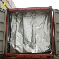 Doublure de conteneur réfléchissante polie de taille personnalisée, isolation étanche et respirante, protection contre les radiations pour 20ft 40ft 40HQ