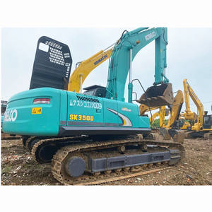 Excavadora sobre orugas Kobelco Sk350 usada a bajo precio excavadora Kobelco SK350D de segunda mano - Product Image 2